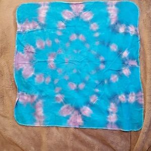 Tie Dye Recieving Blanket